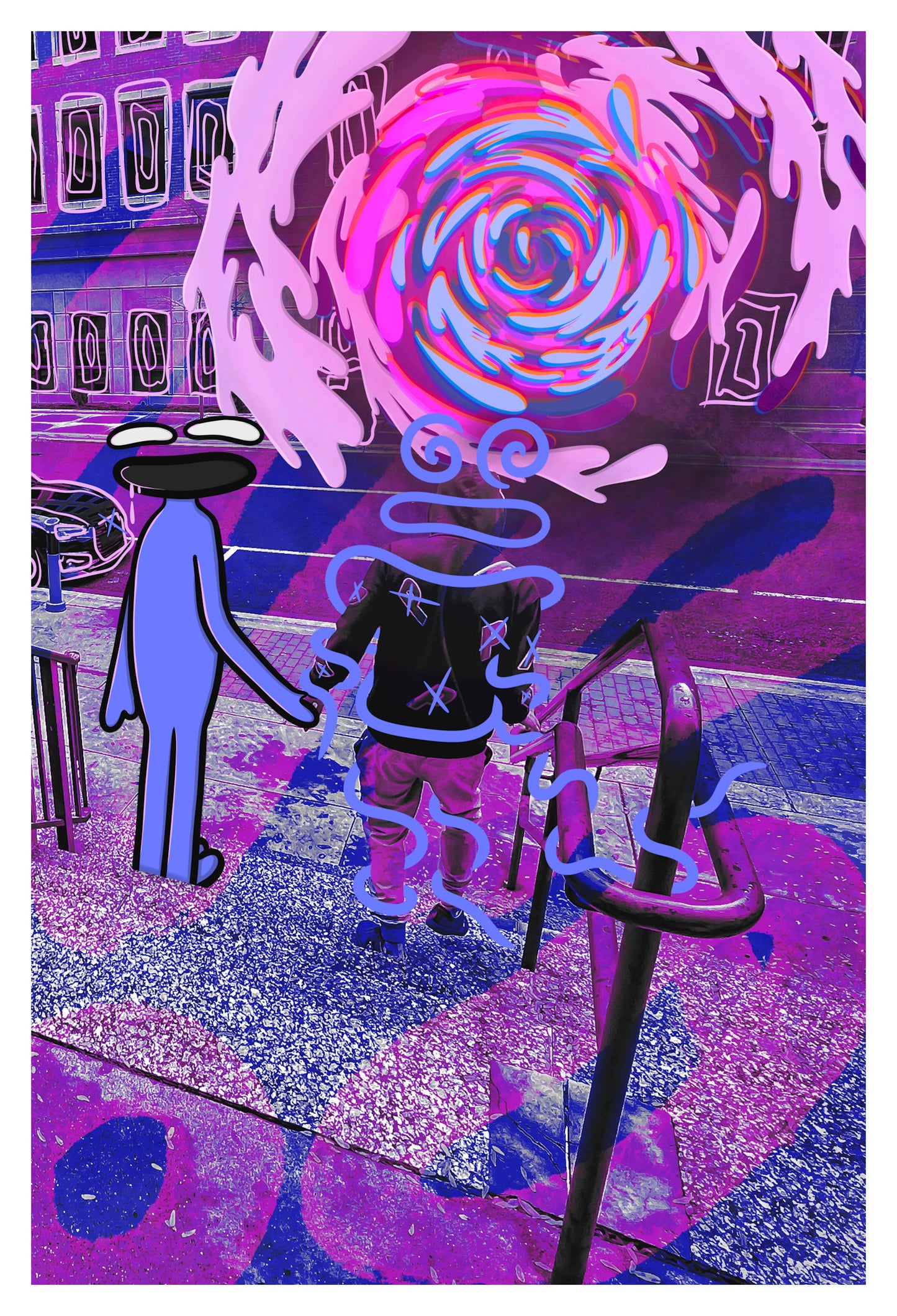 TRAVELING THROUGH OBLIVION (PRINT)