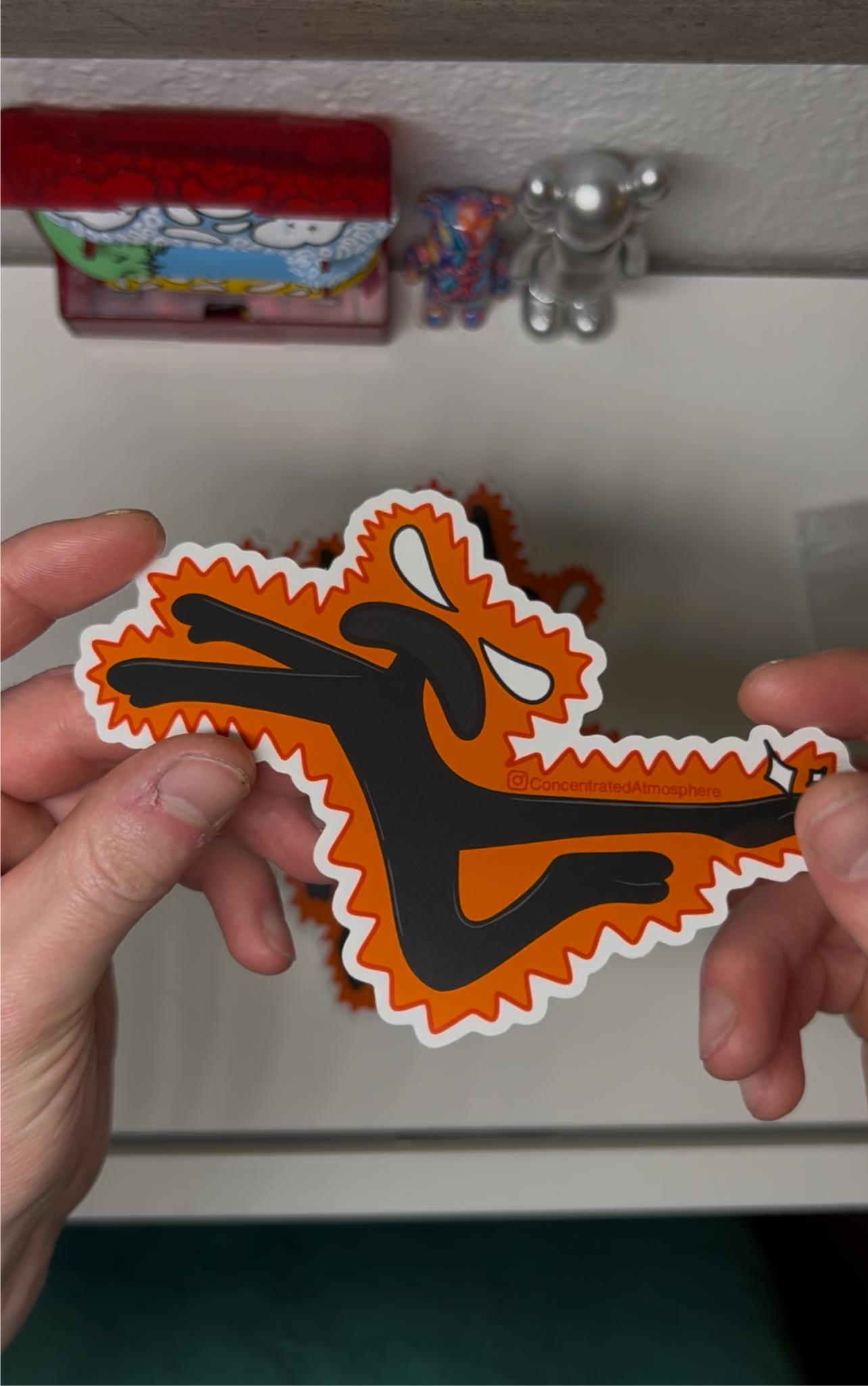MAD NINJA DUDE (STICKER)
