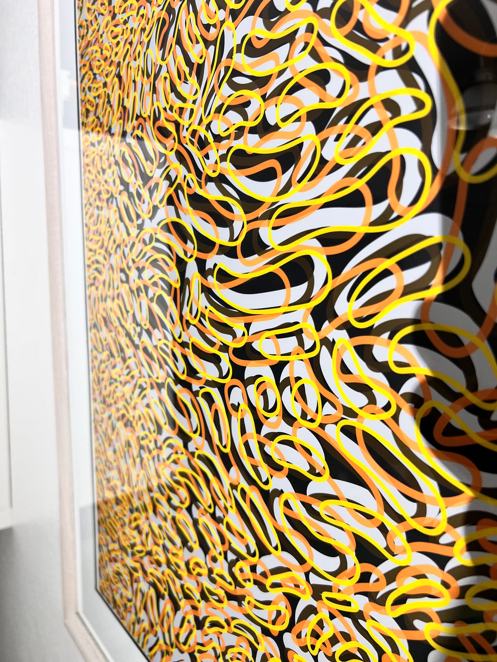 INTERTWINED FACES (YELLOW)