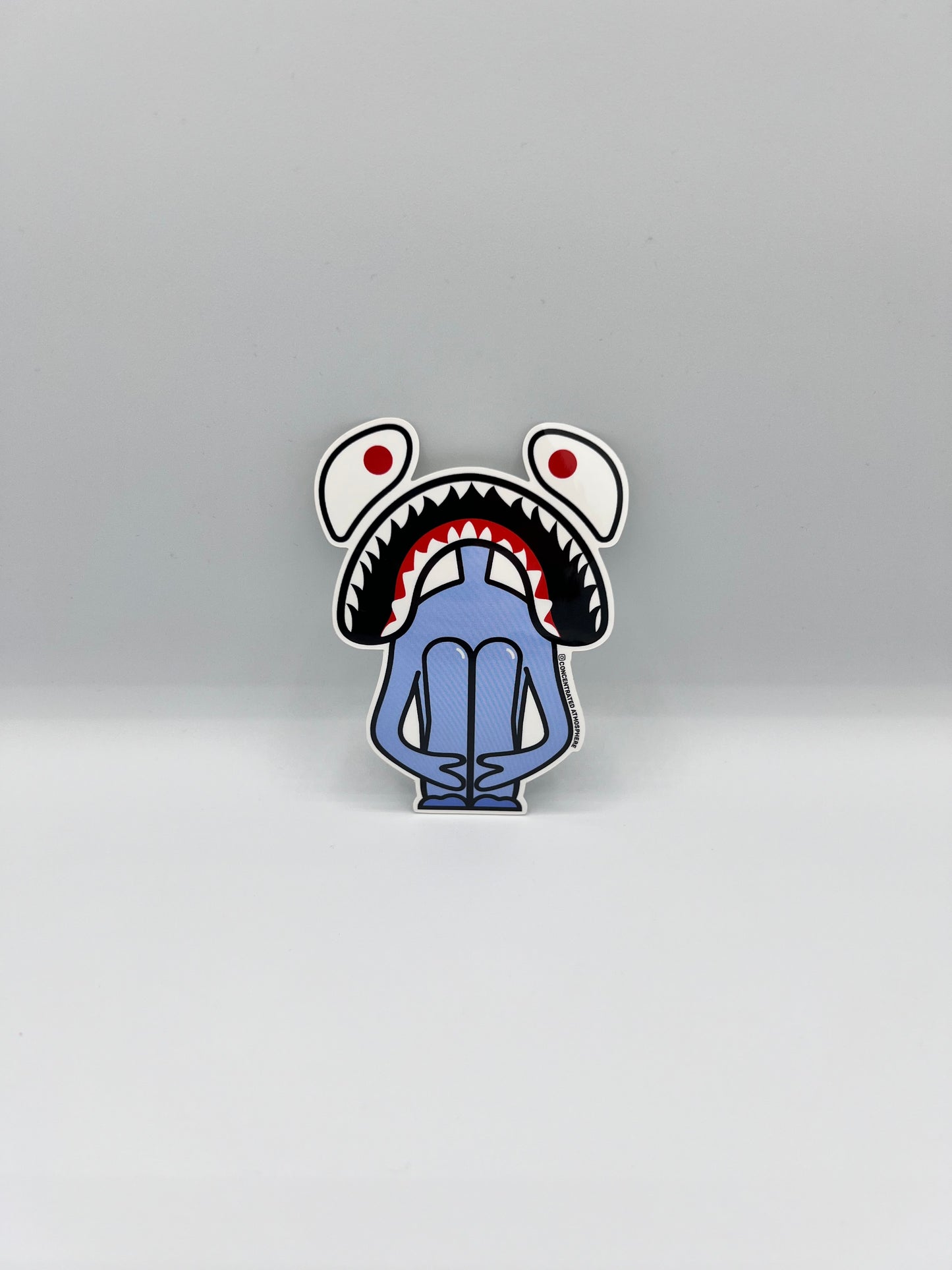 SAD SHARK (STICKER)