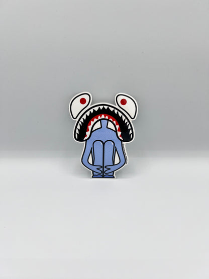 SAD SHARK (STICKER)