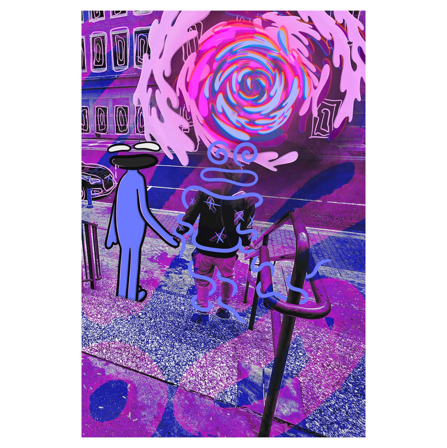 TRAVELING THROUGH OBLIVION (PRINT)