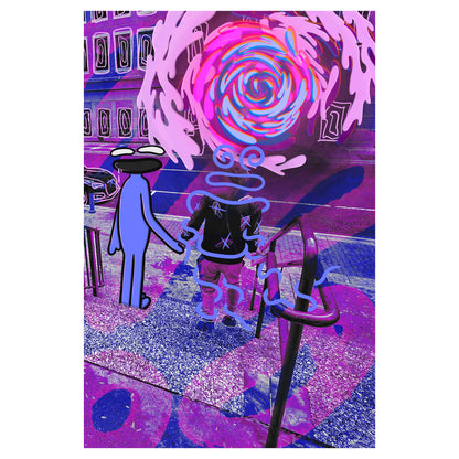 TRAVELING THROUGH OBLIVION (PRINT)