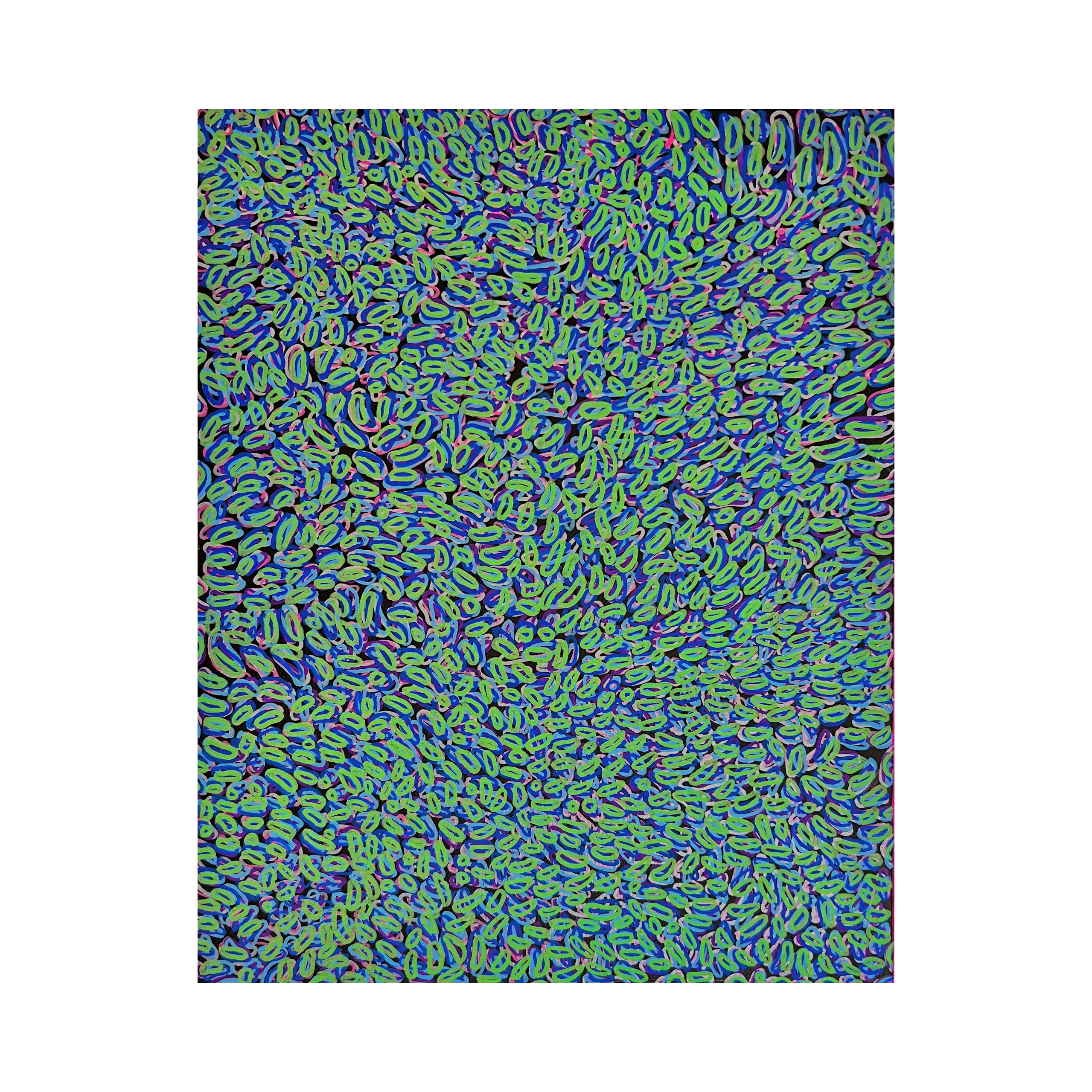 REPETITIVE FACES (PAINTING)