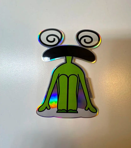 FLEEB HOLOGRAPHIC STICKER