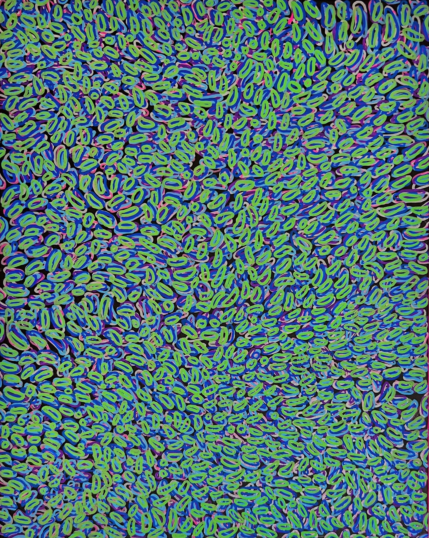 REPETITIVE FACES (PAINTING)