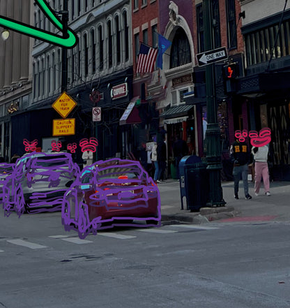 CREATING PEACE, Woodward Ave & E Congress St, Detroit, MI (PRINT)