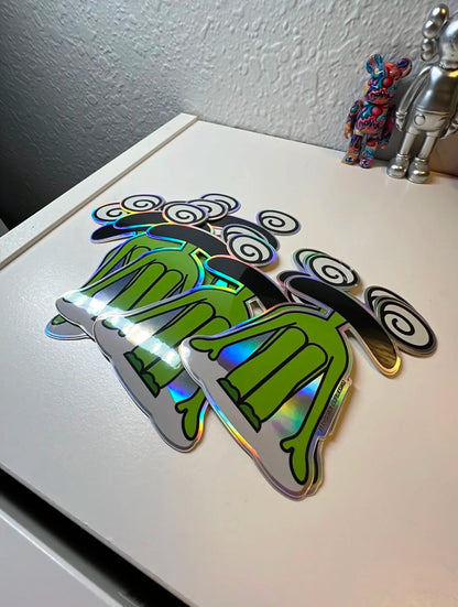 FLEEB HOLOGRAPHIC STICKER