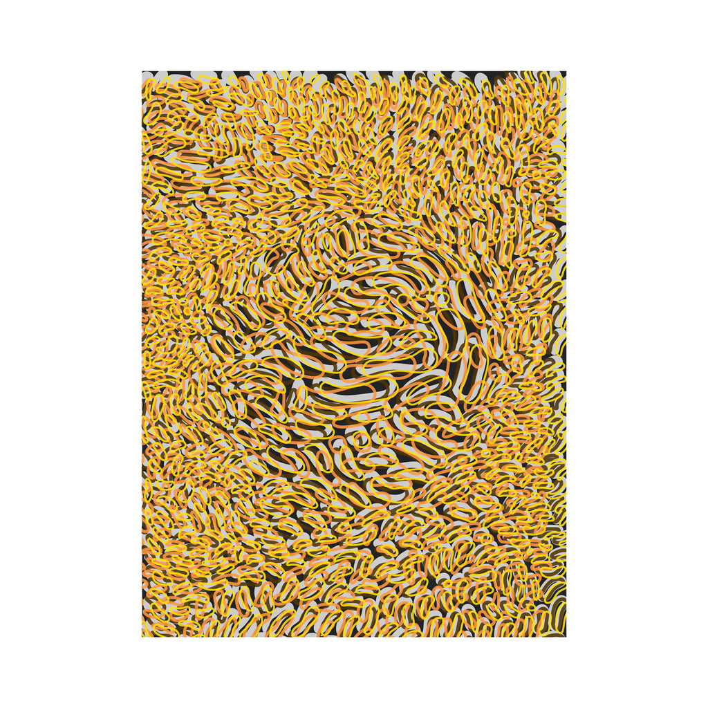 INTERTWINED FACES (YELLOW)