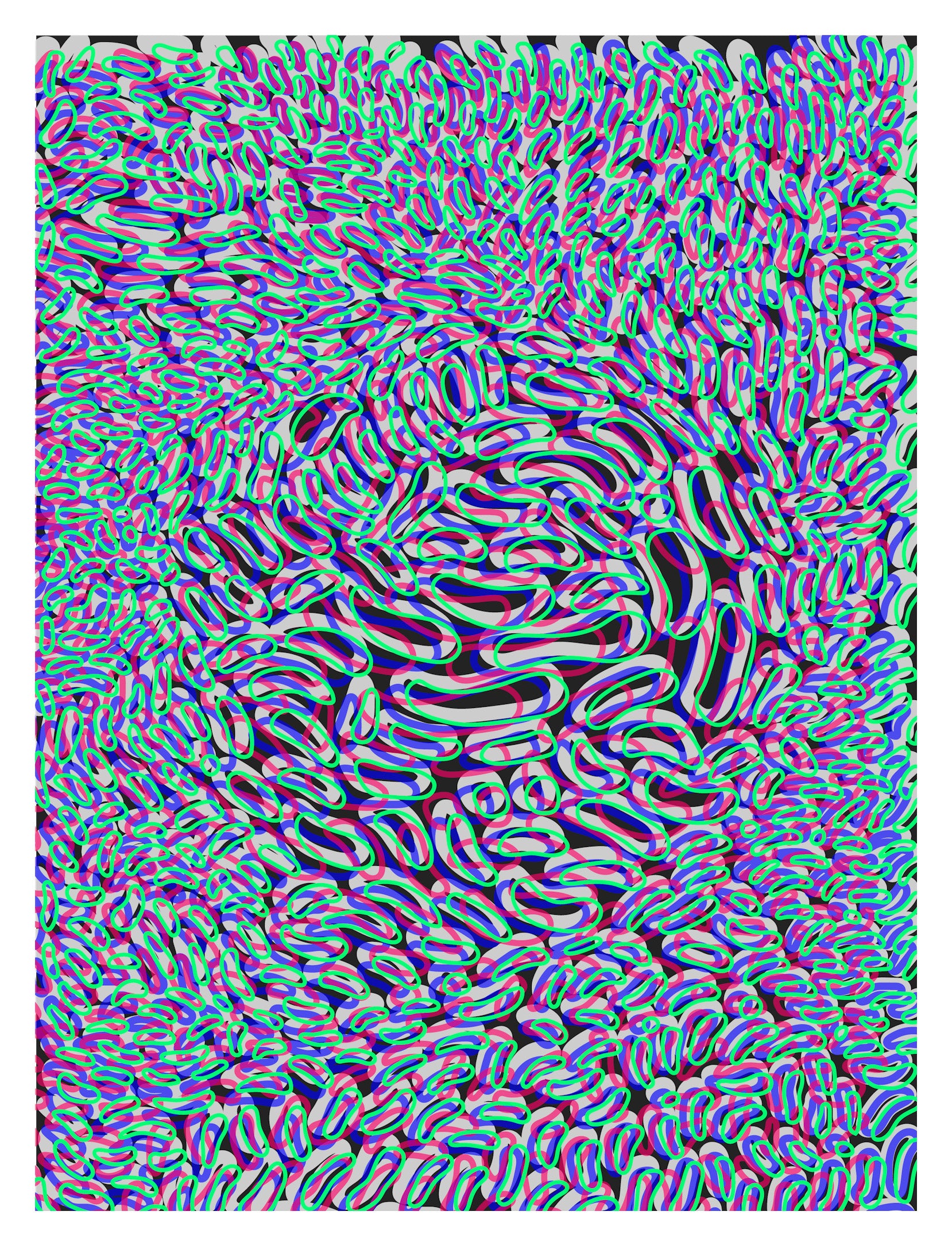 INTERTWINED FACES (PRINT)