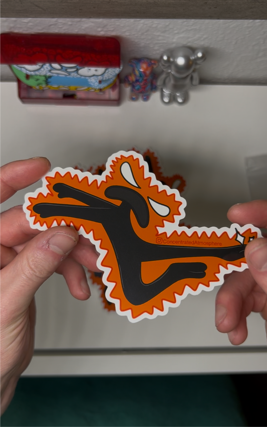 MAD NINJA DUDE (STICKER)