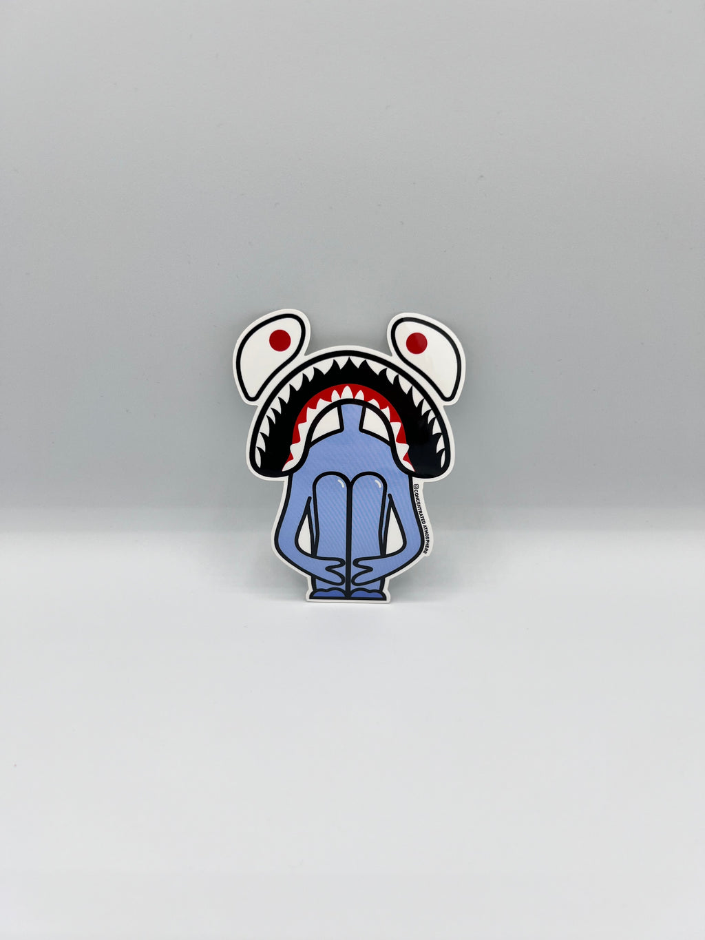 SAD SHARK (STICKER)