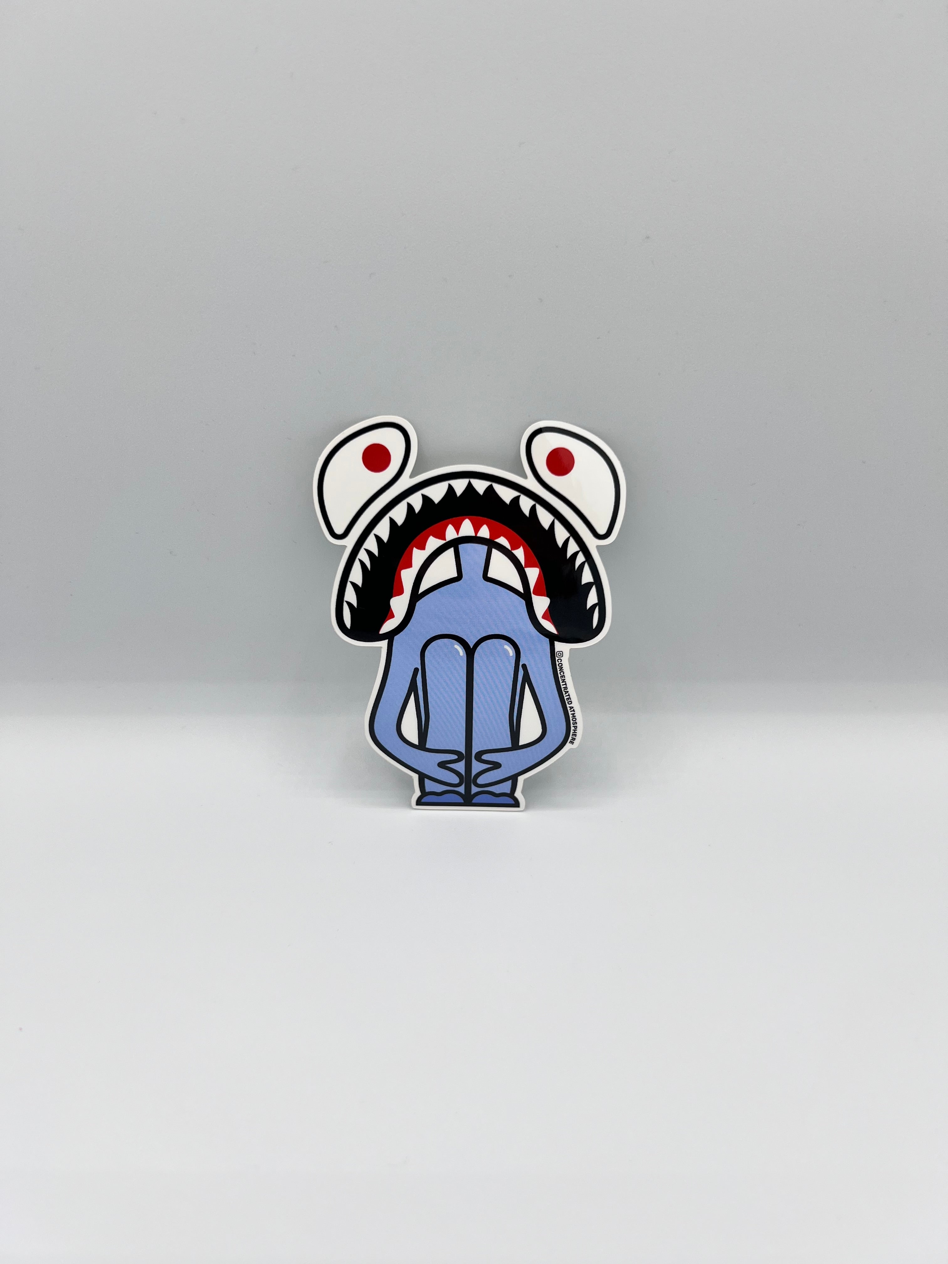 SAD SHARK (STICKER)